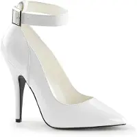Pleaser SEDUCE-431 Damen Pumps von , Weiß , EU 37, US 7