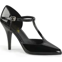 Pleaser VANITY-415 Damen Pumps von , Schwarz Lack , EU 41, US 11
