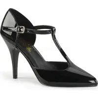Pleaser VANITY-415 Damen Pumps von , Schwarz Lack , EU 38, US 8