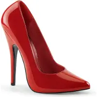 Devious DOMINA-420 Damen Pumps von , Rot , EU 42, US 12