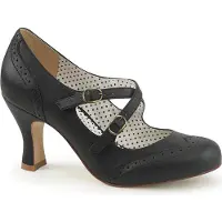 Pin Up Couture FLAPPER-35 Damen Pumps von , Schwarz , EU 38, US 8