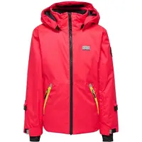 LEGO LegoTec Mädchen Skijacke coral red Gr. 110