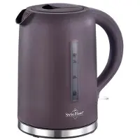 Swiss Haus Elektrischer Wasserkocher, Taupe-Violett, 1,7 Liter, Lake Geneva Kollektion, SH-PWK1817