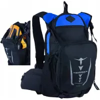 CONVEY R5 chabr Fahrradrucksack Wasserfest 19L Helm Ball