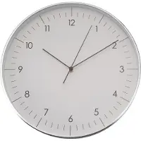 Merkloos Große Wanduhr mit geräuschlosem Quarzwerk