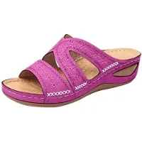 Merkloos Solidchoice – Damensandalen und Hausschuhe – Orthopädische, offene Sportsandalen und Recovery-Slipper