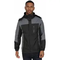 Merkloos Herren Wasserdichte Regenjacke - Premium Winddichte Outdoorjacke für den Alltag