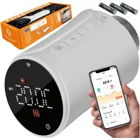 Kesser Heizkörperthermostat WiFi Heizungsregler, Smart Home App, Alexa & Google Assistant