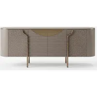 JVmoebel beige Sideboard Holz-Sideboard Kommode Esszimmermöbel