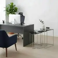 JVmoebel Grau Modern Beistelltisch Praktisch Wohnzimmer Komfort Exklusiv Neu