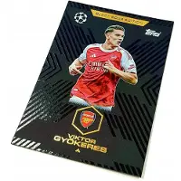 Hasbro Match Attax Extra 2025/26 Card. No. Be 2 Viktor Gyokeres / Black Edge