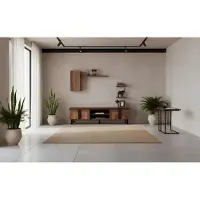AEA TV-Board Beistelltisch Wohnzimmer Stil modern Farbe braun Holz