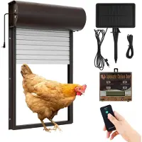 OEM Automatische Hühnerklappe mit Solarpanel und Timer