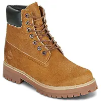 Timberland für Herren. TB0A5RM101N1 Heritage Lederstiefel 6 Zoll braun (44 W), Wohnung, Schnürsenkel, Lässig, Draußen