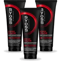 Syoss 3 x Intense Color Deep Conditioner für gefärbtes Haar - 250 ml - Vorteilspackung - 3 Stücke