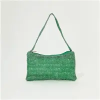 Markenlos Abendtasche mit Strass, glitzernde Clutch für Damen, Schultertasche für Partys, Hochzeiten und Abschlussfeiern