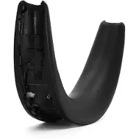 Markenlos Kopfbandpolster Ersatz für Bowers & Wilkins Px7 S3/Px8 S2, Leder, schwarz