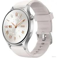 Fitpolo Smartwatch Herren Rund mit Telefonfunktion AMOLED Display mit 110+ Sportmodi 3ATM Uhren Damen Herren für iOS Android mit Pulsmesser SpO2 Schlafmonitor Grau