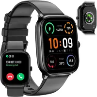Newgen medicals Pulsuhr Smartwatch mit ChatGPT AMOLED-Display Digitale Krone IP68 Digitaler Smartwatch mit Telefonfunktion neu