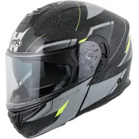 MTR K-4 Evo Fusion Klapphelm Unisex ABS grau, S