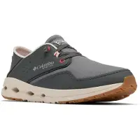Columbia Sportswear Columbia Men's Casual Boat Shoe, Grill/Sunset Red, 43 EU