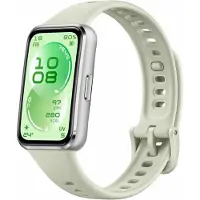 Huawei Smartwatch Band 11 mit AMOLED Display 1500 Nits Aluminiumgehäuse Herzfrequenz Schlaftracking SpO2 bis zu 14 Tage Akku Grasgrün