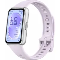 Huawei Smartwatch Band 11 mit AMOLED Display 1500 Nits Polymergehäuse Herzfrequenz Schlaftracking SpO2 bis zu 14 Tage Akku Violett