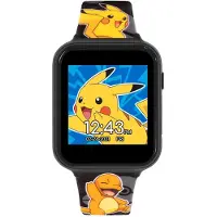 Nintendo Kids Smart Watch POK4231 Schwarz Casual Stoppuhr Taschenrechner