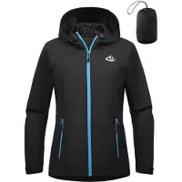 Merkloos Leichte, wasserdichte Damenregenjacke