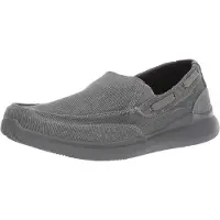 Propét Men's Viasol Loafer, Grey, 13 5E US