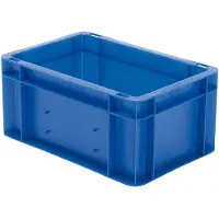 LA-KA-PE LA KA PE Transportstapelkasten blau L300xB200xH145mm Wände / Boden geschlossen PP - TK 300 /145-0