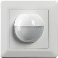 Niko 350-41204 Bewegungsmelder, 230 V, 9 m, 180°, IP40, Wandmelder, für Unterputzdose 35041204