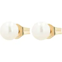 Adelia´s Paar Ohrstecker "Ohrringe – Ohrstecker aus 333 Gold mit Perle" Ideal als Geschenk zum Weihnachten