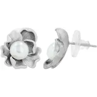 Adelia´s Paar Ohrstecker "Ohrringe – Ohrstecker aus 925 Silber mit Süßwasserperle" Perfekt als Geschenk für besondere Menschen