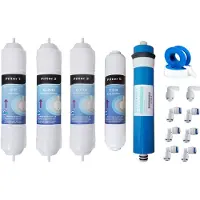 Dripio Umkehrosmose-Filterset mit Membran, 5-teilig, 10 Zoll