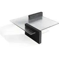 AEA Robuster Transparenter Couchtisch Wohnzimmer r Sofatisch