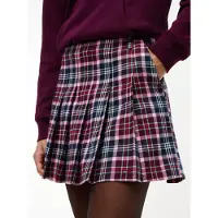 Tommy Hilfiger Plisseerock "TJW PLEATED SKIRT" Baumwolle