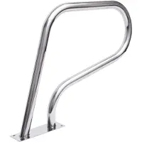 Selius Schwimmbadhandläufer, Sicherheitsbügel – aus Edelstahl 304 – U-Form – Belastbarkeit: 120 kg