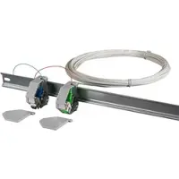 EFB Elektronik FTTH-DROP-SC-20 Drop Kabel SC-SC/APC einseitig konfektioniert, SM G657A2, 2 Fasrig, weiß FTTHDROPSC20