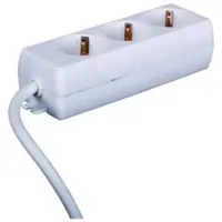 POLLMANN 3663290 Tischsteckdose TSD 3-fach 3m 45 Grad ws - 10 Stück