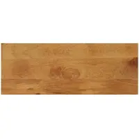 Merkloos Servierbrett aus Mangoholz, rustikaler Stil, 80x20x2,5 cm