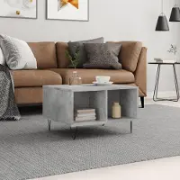 Merkloos Couchtisch aus Betonoptik-Holz, 60 x 50 x 36,5 cm