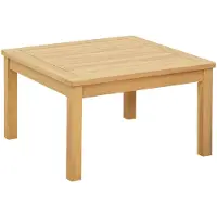 Merkloos Couchtisch aus massivem Akazienholz, 60 x 60 x 36 cm