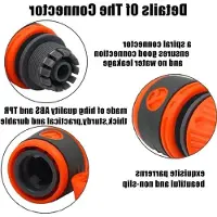 Markenlos 13-teiliges Gartenschlauch Connector Set, 1/2 Zoll Leckfreie Gartenschlauch Anschlüsse aus ABS Material für den Gartengebrauch
