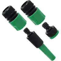 Markenlos Universelle Gartenspritzset mit Sprühkopf für 1/2 Zoll Schlauch