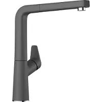 Dripio Einhebelmischbatterie mit ausziehbarer Brause, rock grey