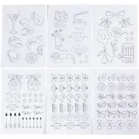 Creativ Company 219780, Kunstpapier, 6 Blätter