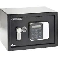 Yale Smart Living Elektronischer Gäste-Tresor Medium, YSG/250/DB2, safe mit tastenfeld, Schwarz