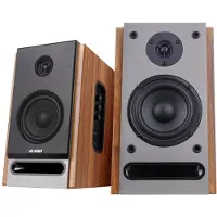 Fenda Multimedia - Speaker F&amp;D R27BT, Bluetooth 5.0, 25Wx2 (RMS), USB, Optical, AUX, no remote control, wooden