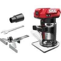 Sourcing 3170 CA Akku-Kantenfräse (6- oder 8-mm-Schaft, Tiefeneinstellung bis 43 mm)